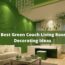 8 Best Green Couch Living Room Decorating Ideas