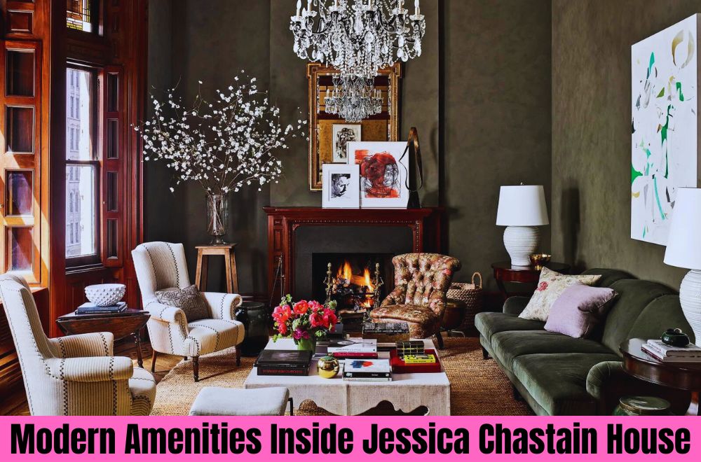 Jessica Chastain House Modern Amenities