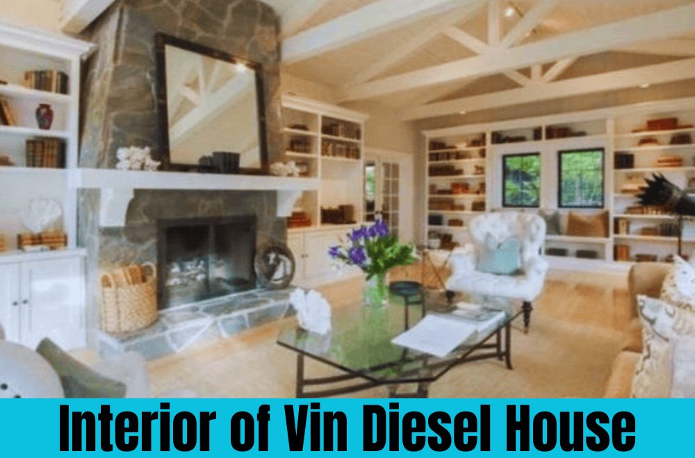 Interior of Vin Diesel House