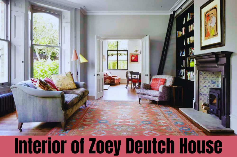 Interior of Zoey Deutch House