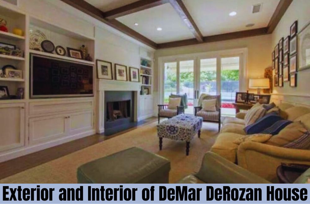 Exterior and Interior of DeMar DeRozan House