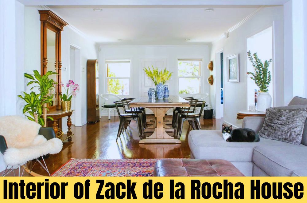 Interior of Zack de la Rocha House