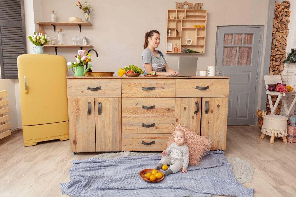 How the Latitude Run Rolling Kitchen Island Improves Daily Life